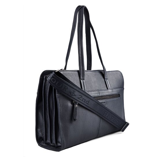 Harbour 2nd Just Pure Schoudertas Leder 36 cm Laptopvak
