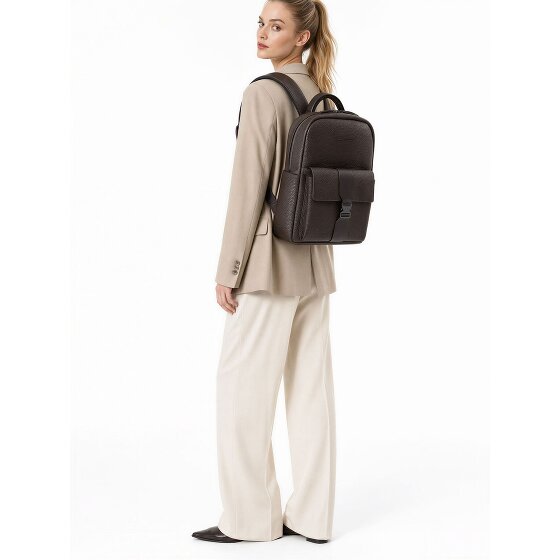 Piquadro Materia Dagrugzak Leder 48 cm Laptopvak