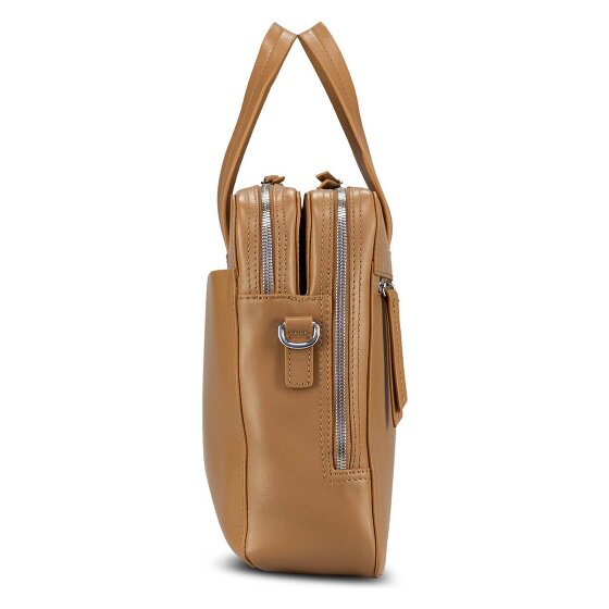 Jost Arva Koffer Leer 36 cm Laptop compartiment