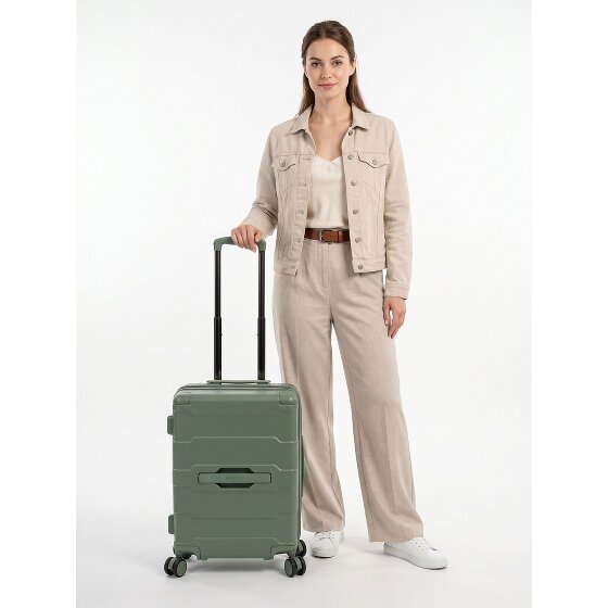 Heys ReNew 4 wielen Cabinewagen S 53 cm met uitbreidingsplooi
