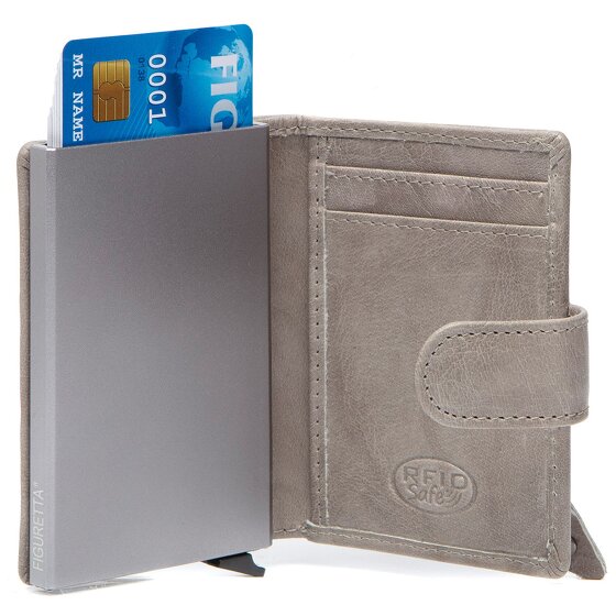 The Chesterfield Brand Antique Buff Kredietkaart etui RFID-bescherming Leer 7 cm