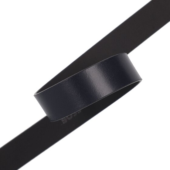 Boss Scharlaken riem leer