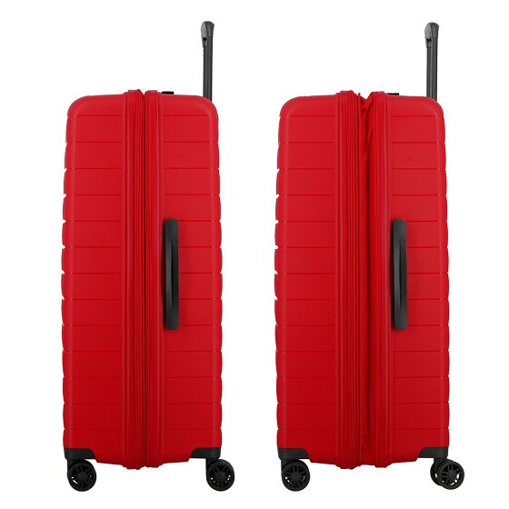 Jump Striper 4 wielen Trolley 77 cm met uitbreidingsplooi