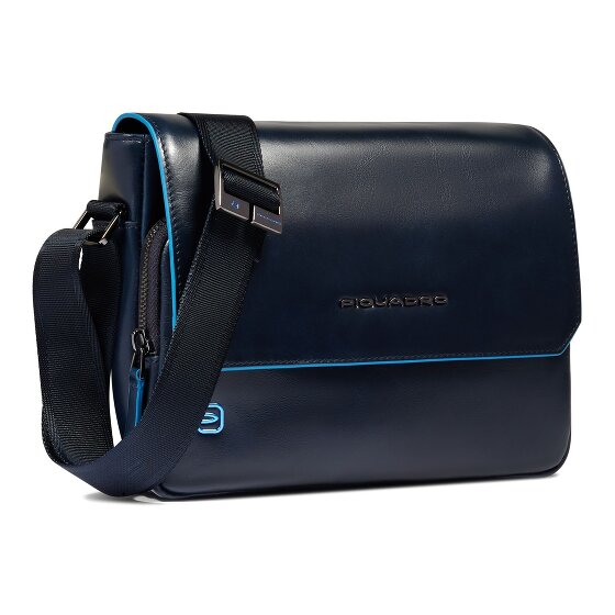 Piquadro Blue Square Boodschapper Leer 23 cm