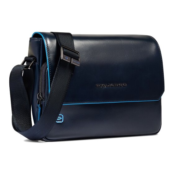 Piquadro Blue Square Boodschapper Leer 23 cm
