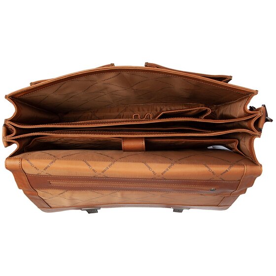 The Chesterfield Brand Springfield Koffer Leer 40 cm Laptop compartiment