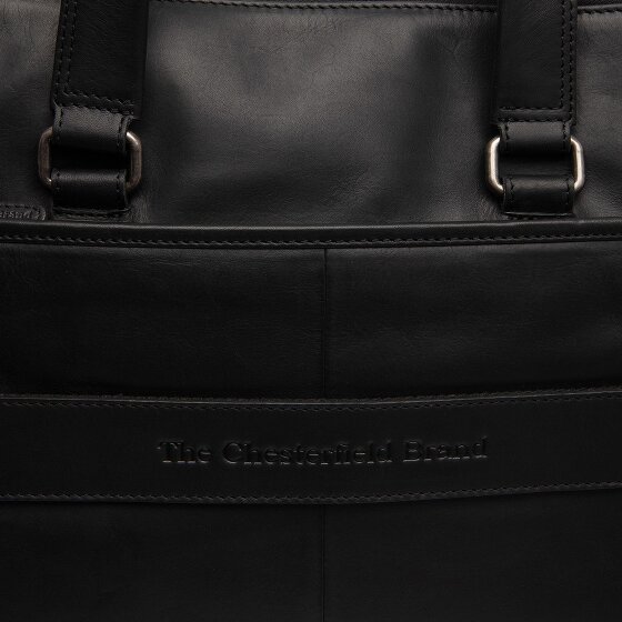 The Chesterfield Brand Elvas Koffer Leer 40 cm Laptop compartiment