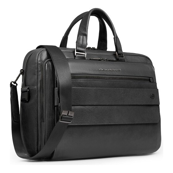 Piquadro Solm Aktentas Leder 42 cm Laptopvak