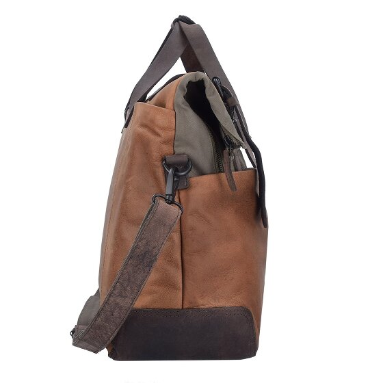 Harold's Twister aktetas leer 49 cm Laptopvak