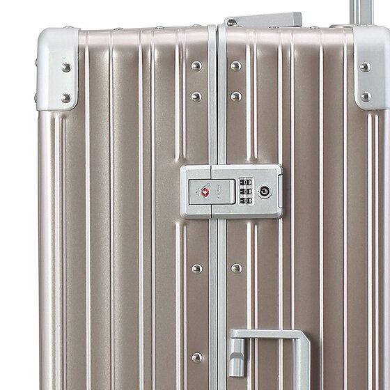 Aleon Fortis Trolley met 4 wielen, Aluminium, 67 cm