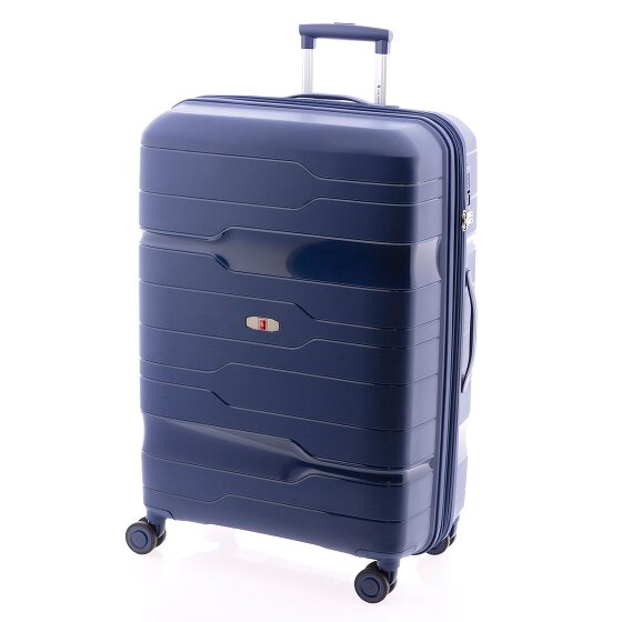 Gladiator 3800 4 wielen Trolley 77 cm met uitbreidingsplooi