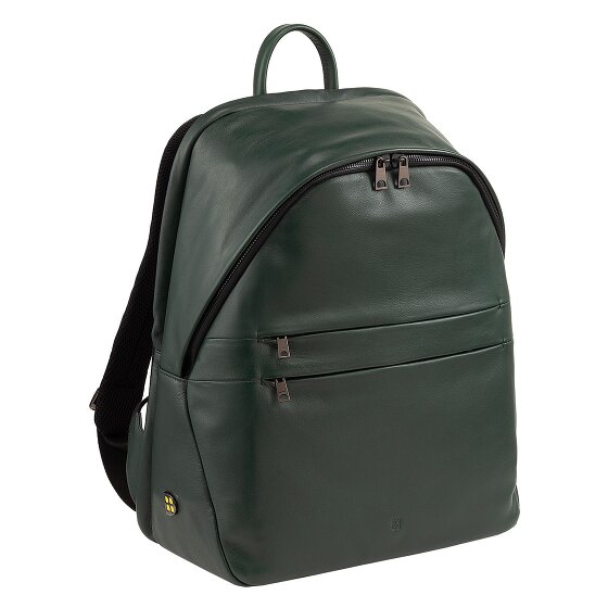 DuDu New York Dagrugzak Leer 41 cm Laptop compartiment