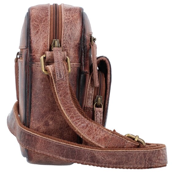 Greenland Nature Mascu & Line Schoudertas Leer 20 cm Greenland Nature Mascu & Line Schoudertas Leer 20 cm