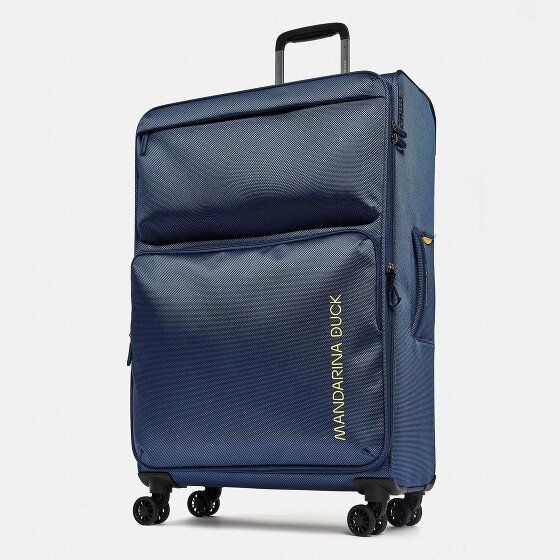 Mandarina Duck Zephyr 4 wielen Trolley L 78 cm met uitbreidingsplooi