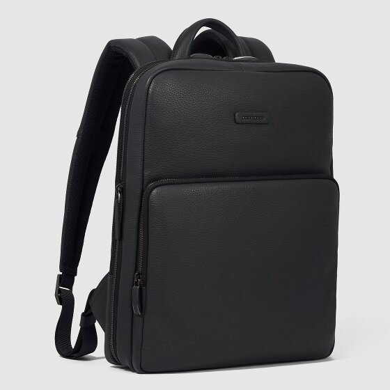Piquadro Modus Dagrugzak Leder 37 cm Laptopvak