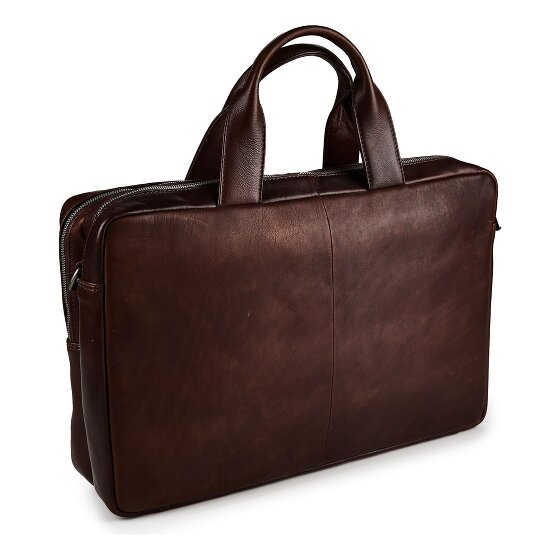 Plevier Jimmy Aktentas Leder 31 cm Laptopvak