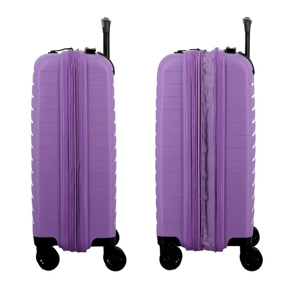 Jump Striper 4 wielen Cabinewagen 55 cm met uitbreidingsplooi