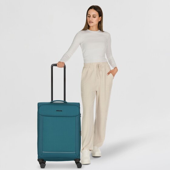 Stratic Fresh 4 wielen Trolley M 65 cm met uitbreidingsplooi
