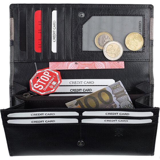 Bench Portemonnee RFID Leer 18,5 cm