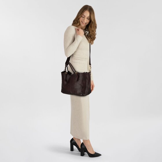 Campomaggi Ebano Shopper Tas Leer 36 cm