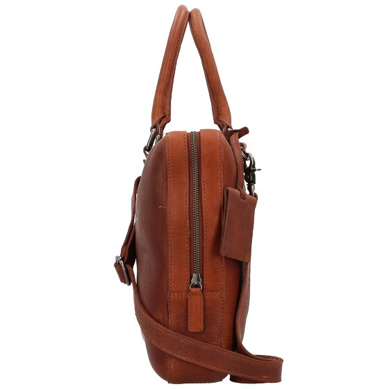 Burkely Antieke Avery aktetas Leer 38 cm Laptopcompartiment