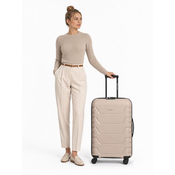 Smartbox Edition 01 4 wielen Trolley 66 cm met uitbreidingsplooi