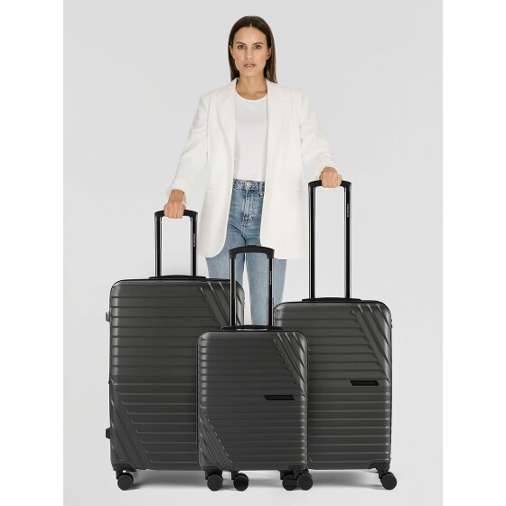 Cocoono Larnaka 4 wielen Kofferset 3-delig met uitbreidingsplooi