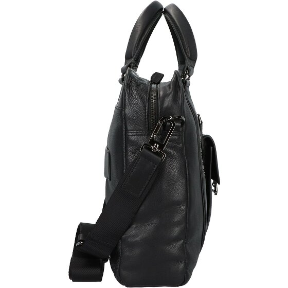 Piquadro Kobe Briefcase 40 cm lederen laptopvak Piquadro Kobe Briefcase 40 cm lederen laptopvak