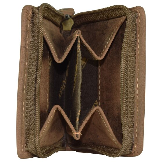 Greenburry Vintage Munten Portemonnee Leder 7 cm
