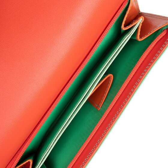 Mywalit Tri-fold Zip Wallet Leren Portemonnee 17 cm