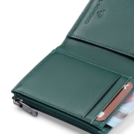 Roncato Detroit Portemonnee RFID-bescherming Leer 8 cm