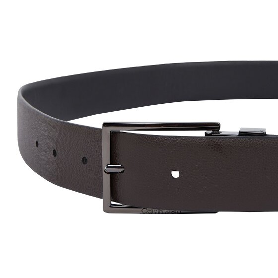 Calvin Klein Formal Omkeerbare riem Leer