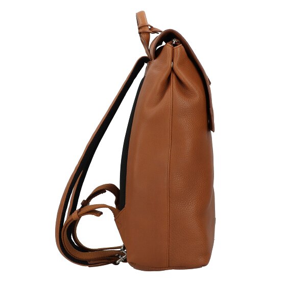 Burkely Soft Skylar Dagrugzak Leer 40 cm Laptop compartiment