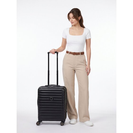 Delsey Paris Shadow 5.0 4 wielen Cabinewagen 55 cm met uitbreidingsplooi