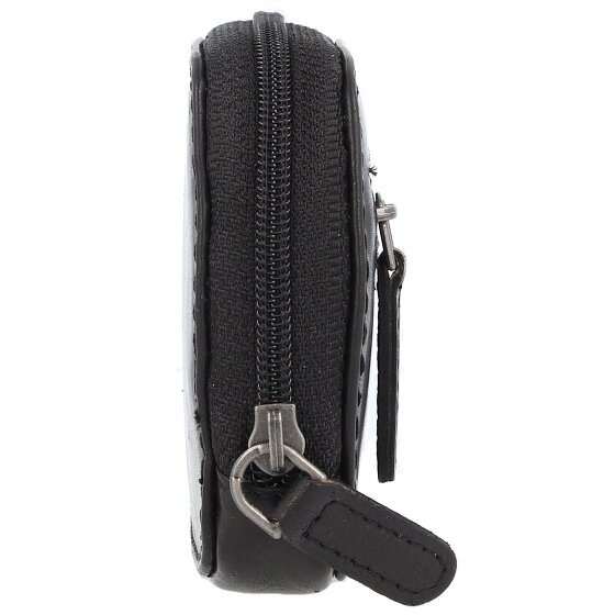 Greenburry Pure Black Sleutel portemonnee Leer 12 cm