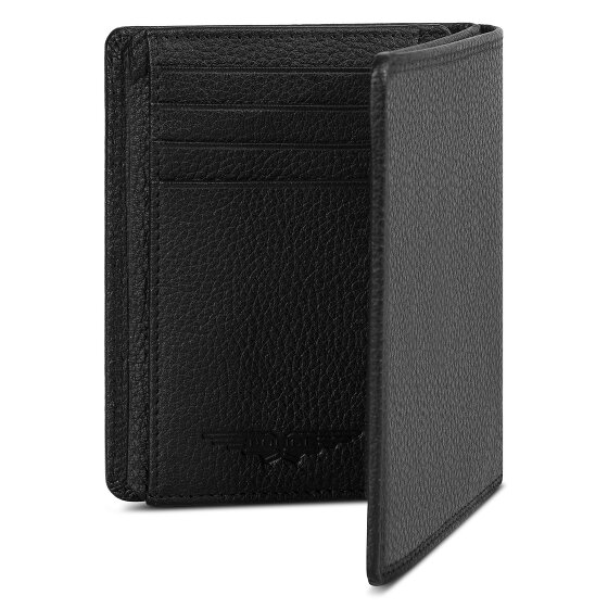 Police Portemonnee RFID leer 9.5 cm uitklapbaar