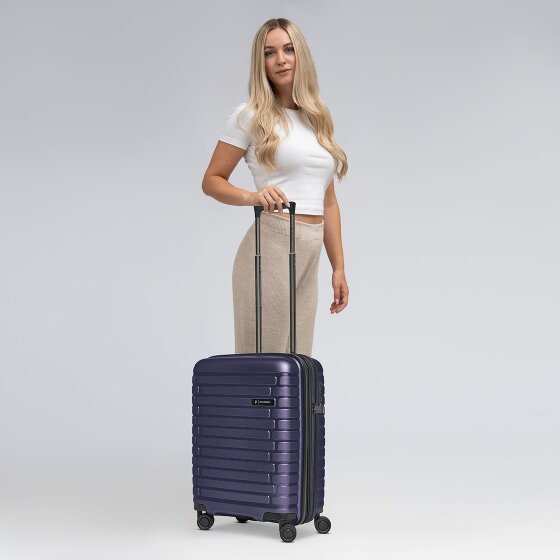 Pactastic Collection 04 THE CABIN + 4 wielen Cabinewagen S 55 cm met uitbreidingsplooi