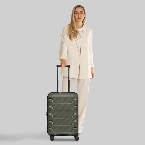 Smartbox Edition 01 4 wielen Cabinewagen 55 cm met uitbreidingsplooi