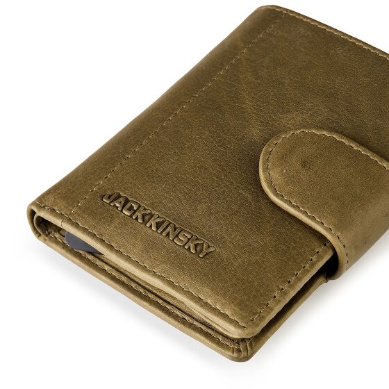 Jack Kinsky Aruba Portemonnee RFID-bescherming Leer 7.5 cm