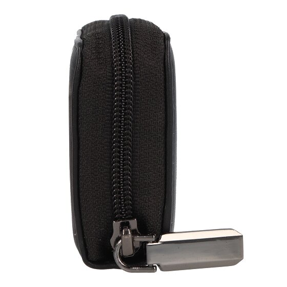 Greenland Nature Zwart Nappa Creditcard etui RFID Leer 11 cm