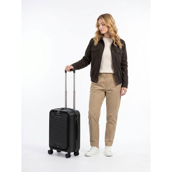 Hedgren Raku 4 wielen Cabinewagen 55 cm Laptopvak