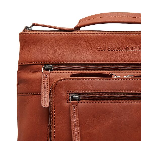 The Chesterfield Brand Caldero Dagrugzak Leer 34 cm Laptop compartiment