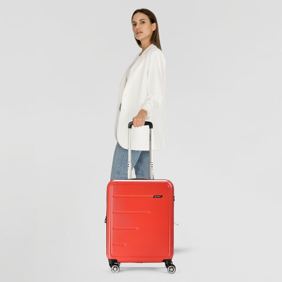 Gabol Future Plus 4 wielen Cabinewagen 55 cm met uitbreidingsplooi