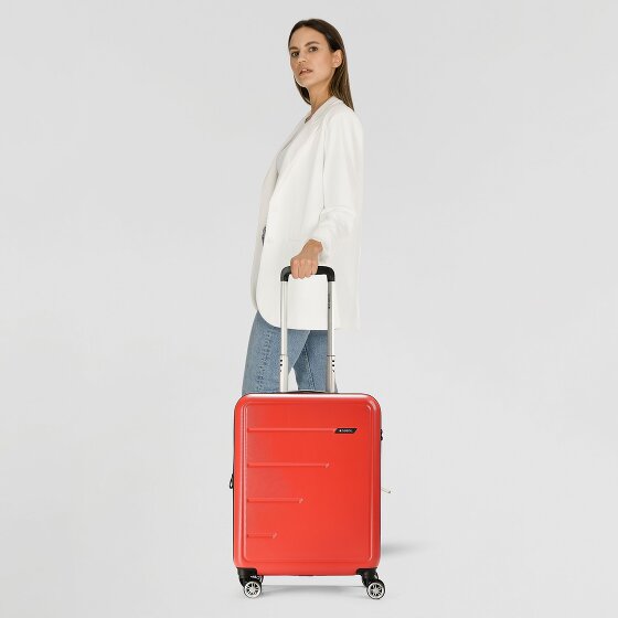 Gabol Future Plus 4 wielen Cabinewagen 55 cm met uitbreidingsplooi