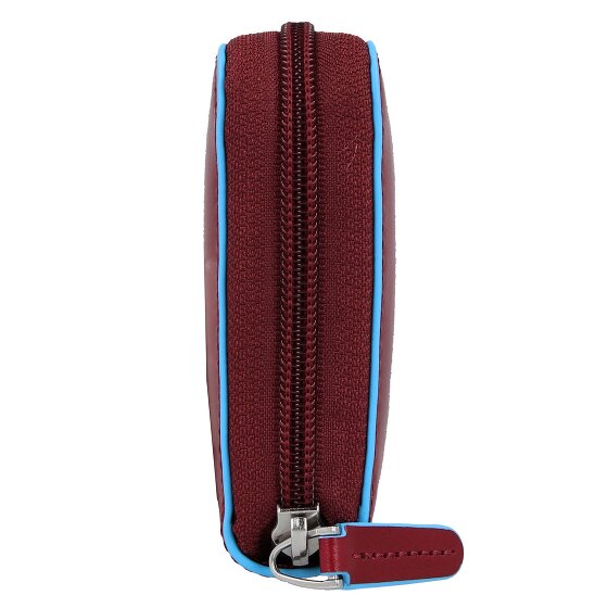 Piquadro Blauwe Vierkante Portemonnee RFID Leer 19 cm