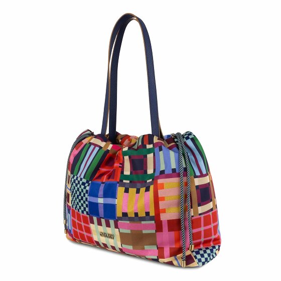 Oilily Tartan Tape Skar Shopper Tas 36 cm