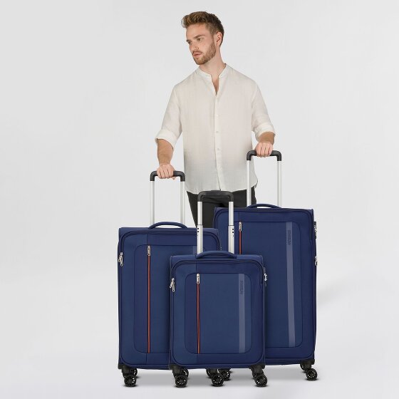 American Tourister Blazing Ride 4 wielen Kofferset 3-delig met uitbreidingsplooi
