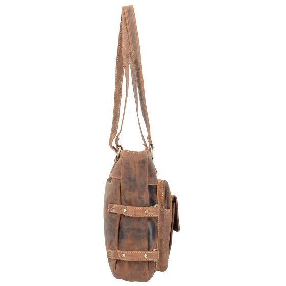 Greenburry Vintage Schoudertas Leer 36 cm