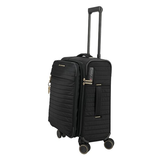 Travelite Barbara 4 wielen Cabinewagen S 55 cm met uitbreidingsplooi