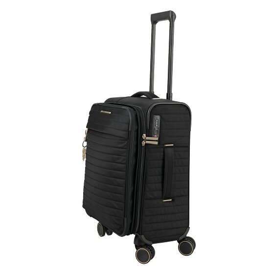 Travelite Barbara Stepp 4 wielen Cabinewagen S 55 cm met uitbreidingsplooi